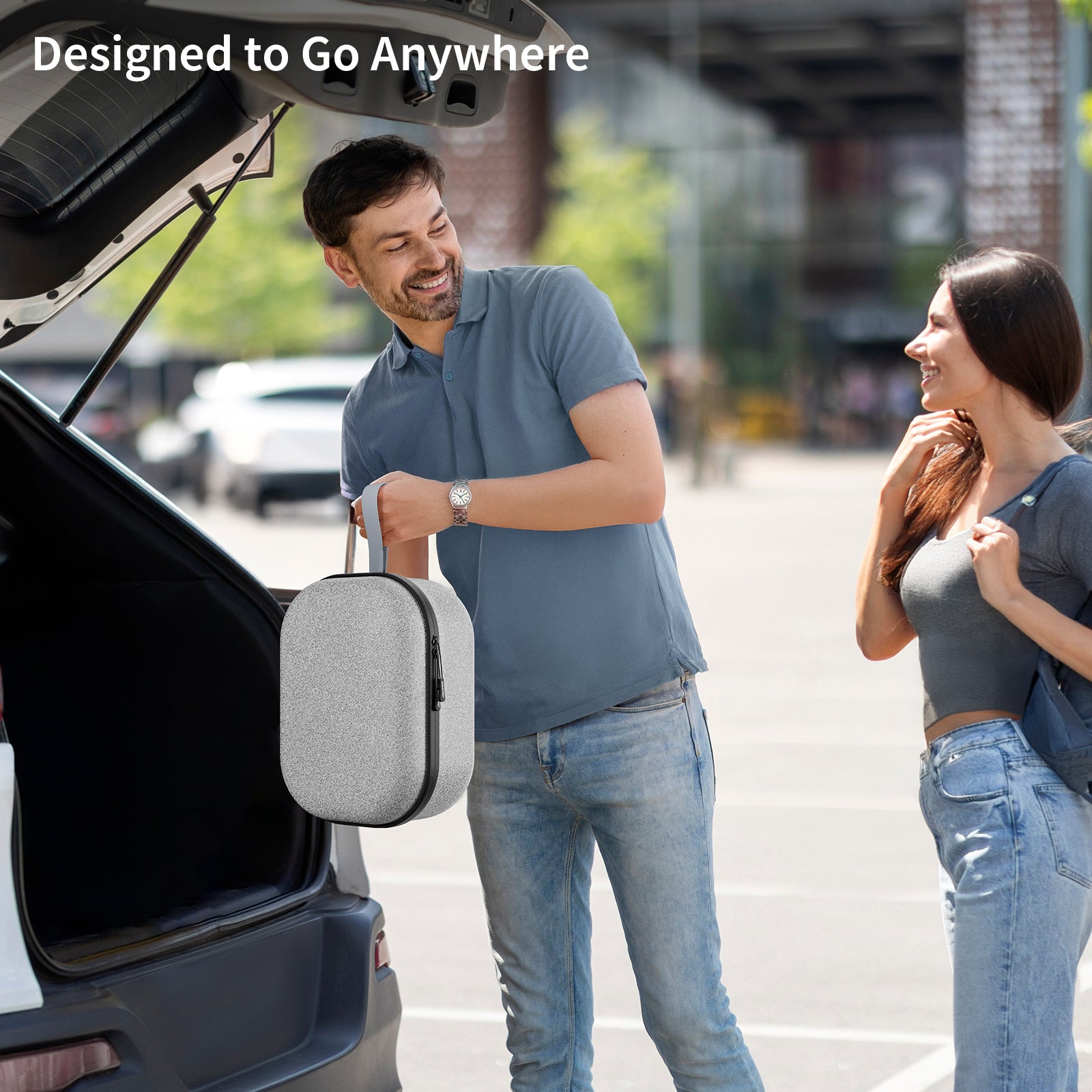 ANNAPRO B1 Case for Apple Vision Pro 2 – Travel-ready, easy to carry for on-the-go use