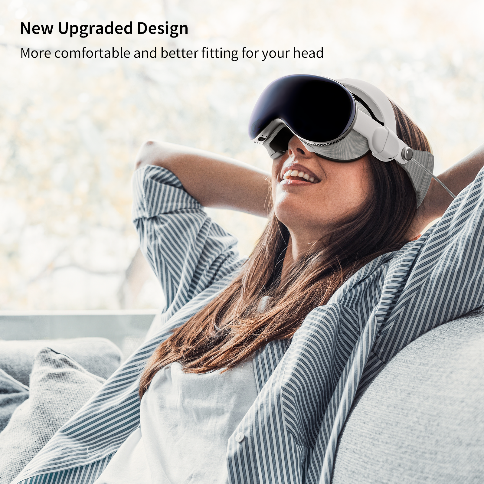 Pressure-Reducing Comfort Head Strap 2 for Apple Vision Pro 2