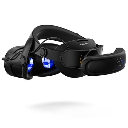 Meta Quest 3 magic battery head strap with secure fit
