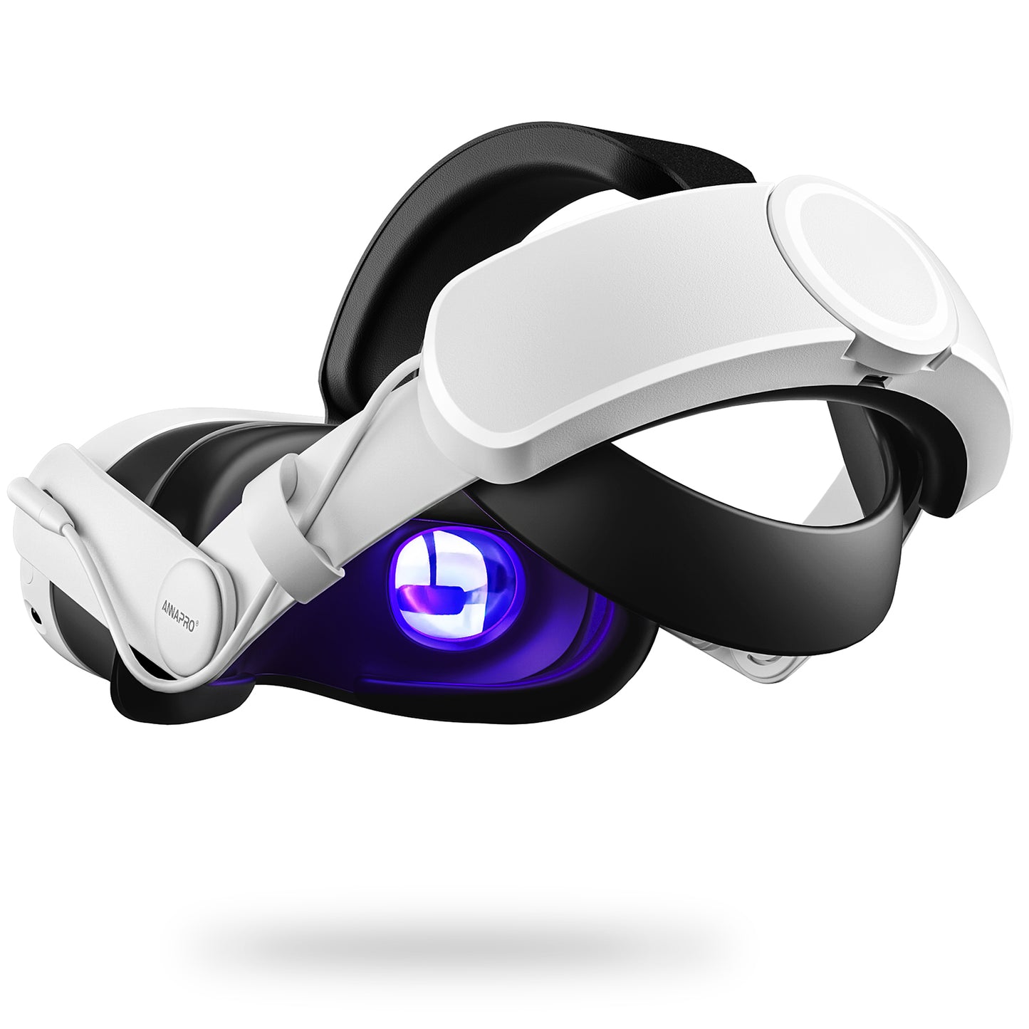 ANNAPRO Battery Headstrap: Premium PU leather for a secure, comfortable VR fit.
