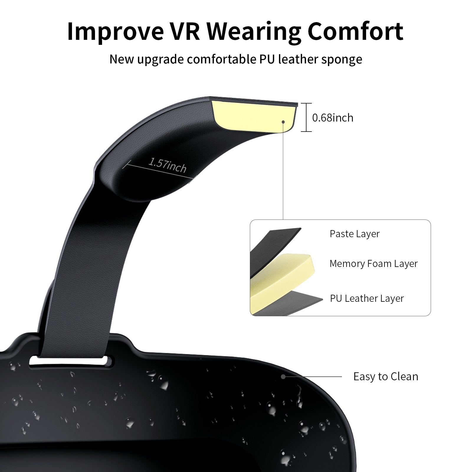 Comfort Head Strap for Meta Quest 3