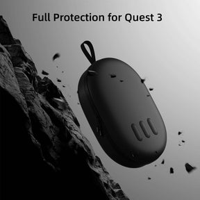 Leather Carrying Case for Meta Quest 3