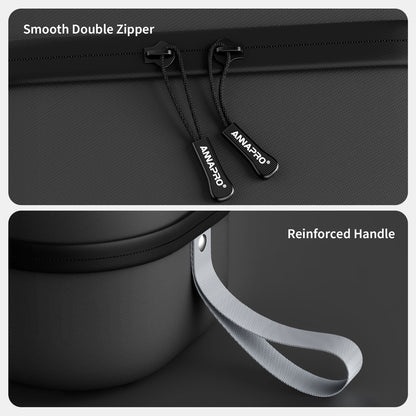 ANNAPRO B1 Case for Apple Vision Pro 2 – Smooth Double Zipper & Reinforced Handle