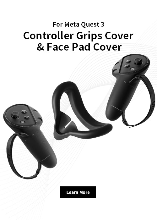 ANNAPRO Controller Grips Cover and Face Pad Cover for Meta Quest 3